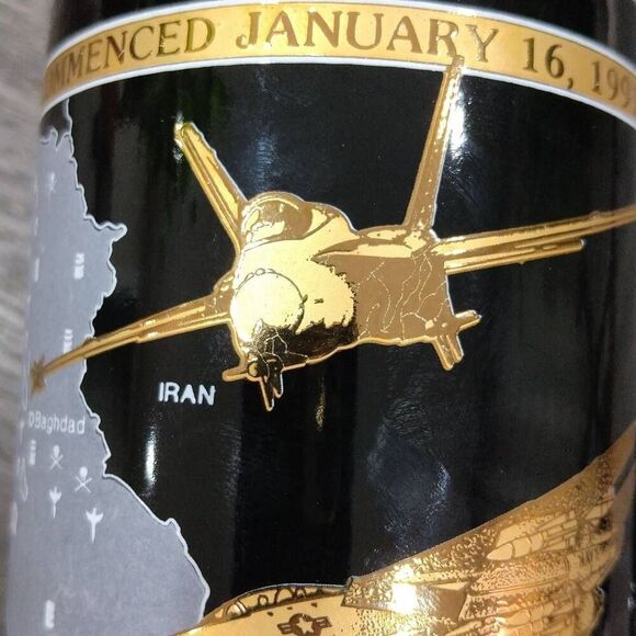 Vintage Operation Desert Storm Kuwait Liberation Coffee Mug - Picture 1 of 10